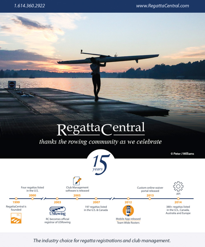 Regatta CentralRowing Magazine 2014 Making UX